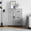 Betongraues Sideboard Rachita 69,5x34x90cm (Holz)