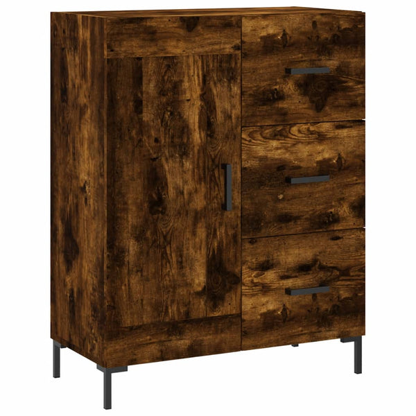 Anrichte Rachita aus geräucherter Eiche 69,5x34x90cm (Holz)