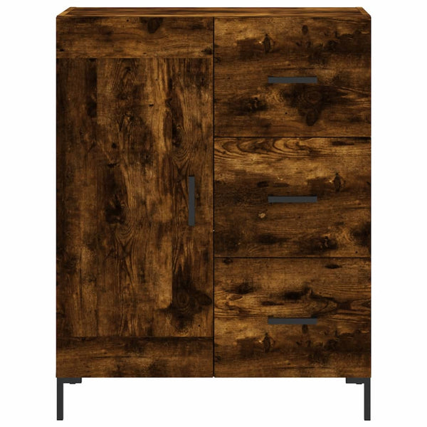 Anrichte Rachita aus geräucherter Eiche 69,5x34x90cm (Holz)
