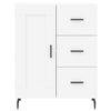 Weißes Sideboard Suzi 69,5x34x90cm (Holz)