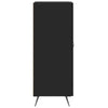 Schwarzes Sideboard Oraseneasca 34,5x34x90cm (Holz)