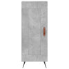 Betongraues Sideboard Oraseneasca 34,5x34x90cm (Holz)
