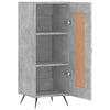 Betongraues Sideboard Oraseneasca 34,5x34x90cm (Holz)