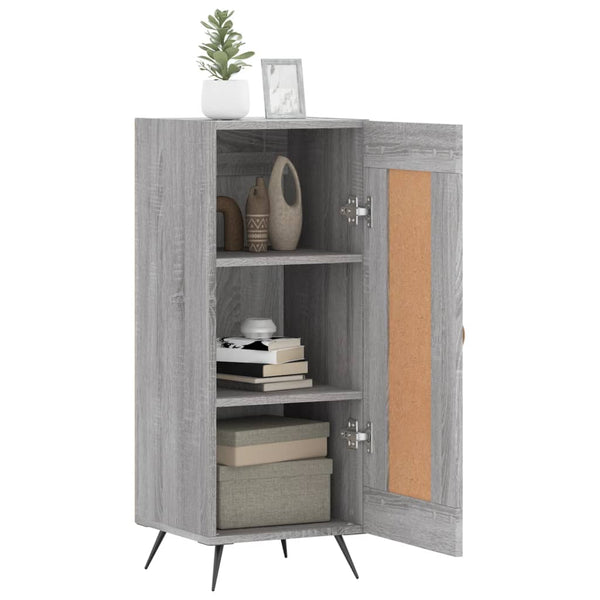 Graue Kommode Oraseneasca 34,5x34x90cm (Holz)