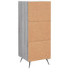 Graue Kommode Oraseneasca 34,5x34x90cm (Holz)