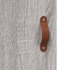 Graue Kommode Oraseneasca 34,5x34x90cm (Holz)