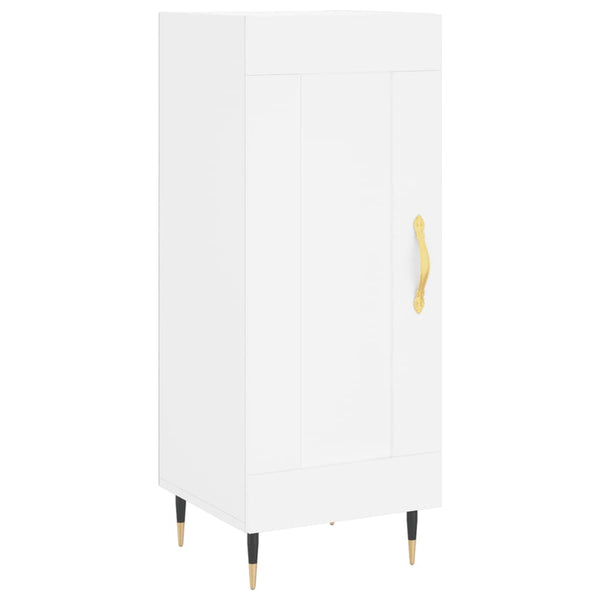 Weiße Kommode Motea 34,5x34x90cm (Holz)