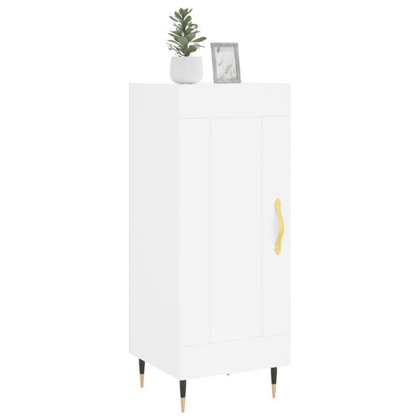 Weiße Kommode Motea 34,5x34x90cm (Holz)
