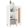 Weiße Kommode Motea 34,5x34x90cm (Holz)
