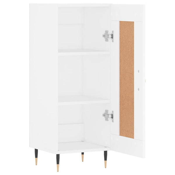 Weiße Kommode Motea 34,5x34x90cm (Holz)