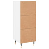 Weiße Kommode Motea 34,5x34x90cm (Holz)