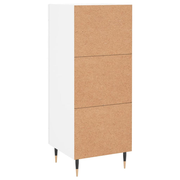 Weiße Kommode Motea 34,5x34x90cm (Holz)