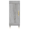 Graues Sideboard Motea 34,5x34x90cm (Holz)
