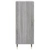 Graues Sideboard Motea 34,5x34x90cm (Holz)