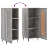 Graues Sideboard Motea 34,5x34x90cm (Holz)