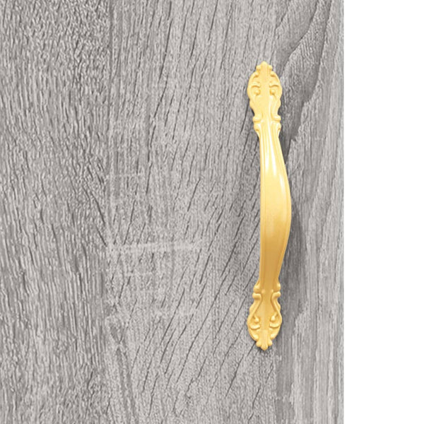 Graues Sideboard Motea 34,5x34x90cm (Holz)