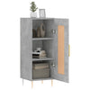 Betongraues Sideboard Dineh 34,5x34x90cm (Holz)
