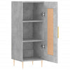 Betongraues Sideboard Dineh 34,5x34x90cm (Holz)