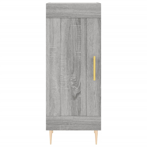 Graues Sideboard Dineh 34,5x34x90cm (Holz)