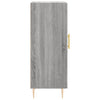 Graues Sideboard Dineh 34,5x34x90cm (Holz)