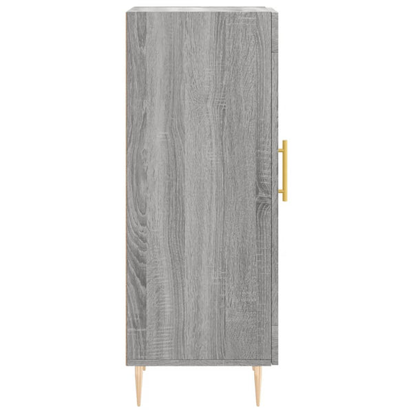 Graues Sideboard Dineh 34,5x34x90cm (Holz)