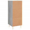 Graues Sideboard Dineh 34,5x34x90cm (Holz)