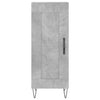 Betongraues Sideboard Hunor 34,5x34x90cm (Holz)