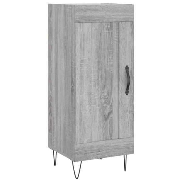 Graues Sideboard Hunor 34,5x34x90cm (Holz)