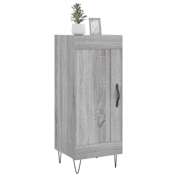 Graues Sideboard Hunor 34,5x34x90cm (Holz)