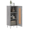 Graues Sideboard Hunor 34,5x34x90cm (Holz)
