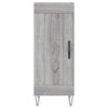 Graues Sideboard Hunor 34,5x34x90cm (Holz)