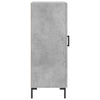 Betongraues Sideboard Cristilena 34,5x34x90cm (Holz)