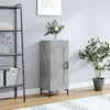 Betongraues Sideboard Cristilena 34,5x34x90cm (Holz)