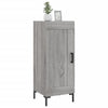 Graues Sideboard Cristilena 34,5x34x90cm (Holz)