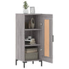 Graues Sideboard Cristilena 34,5x34x90cm (Holz)