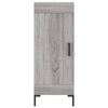 Graues Sideboard Cristilena 34,5x34x90cm (Holz)
