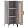 Graues Sideboard Cristilena 34,5x34x90cm (Holz)