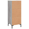 Graues Sideboard Cristilena 34,5x34x90cm (Holz)