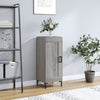 Graues Sideboard Cristilena 34,5x34x90cm (Holz)