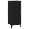 Schwarzes Sideboard Chiriana 34,5x34x90cm (Holz)