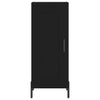 Schwarzes Sideboard Chiriana 34,5x34x90cm (Holz)