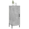 Betongraue Kommode Chiriana 34,5x34x90cm (Holz)