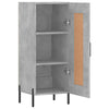 Betongraue Kommode Chiriana 34,5x34x90cm (Holz)
