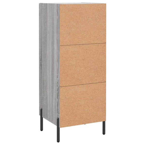 Harmaa senkki Chiriana 34,5x34x90cm (puinen)