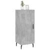 Betongraues Sideboard Abbas 34,5x34x90cm (Holz)