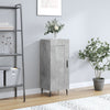Betongraues Sideboard Abbas 34,5x34x90cm (Holz)