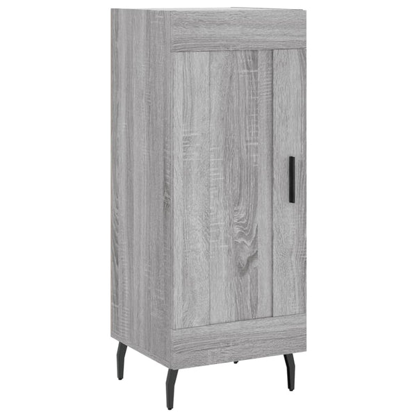 Graues Sideboard Abbas 34,5x34x90cm (Holz)