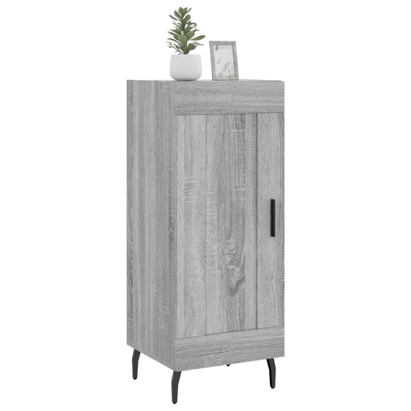 Graues Sideboard Abbas 34,5x34x90cm (Holz)