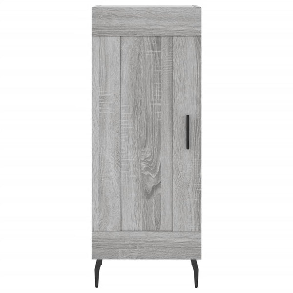 Graues Sideboard Abbas 34,5x34x90cm (Holz)