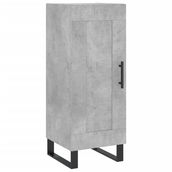Senkki Isiah zementgrau 34,5x34x90cm (Holz)